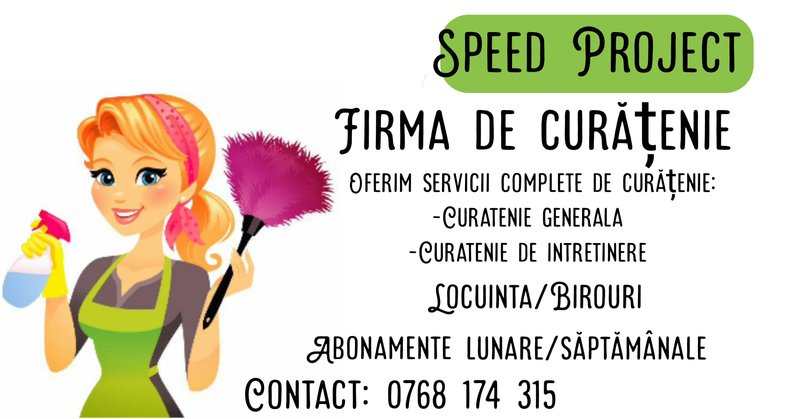 Speed Project - Servicii de curatenie